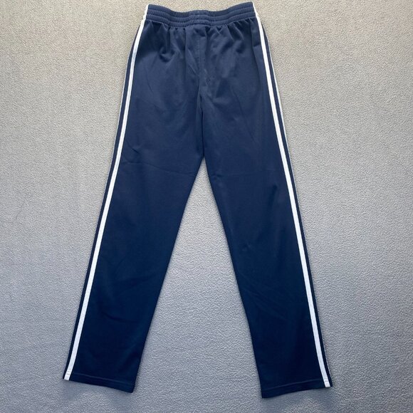 Adidas Boys Blue Athletic Pants  Blue Pockets,Pull On,Size Large (‎ 14-16) - Picture 2 of 12